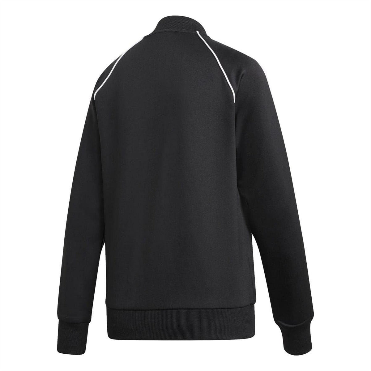 Black-White - Back - Adidas Womens-Ladies Adicolor Classics Track Top