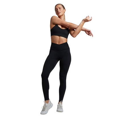 Black - Side - MyProtein Womens-Ladies Shaping Leggings