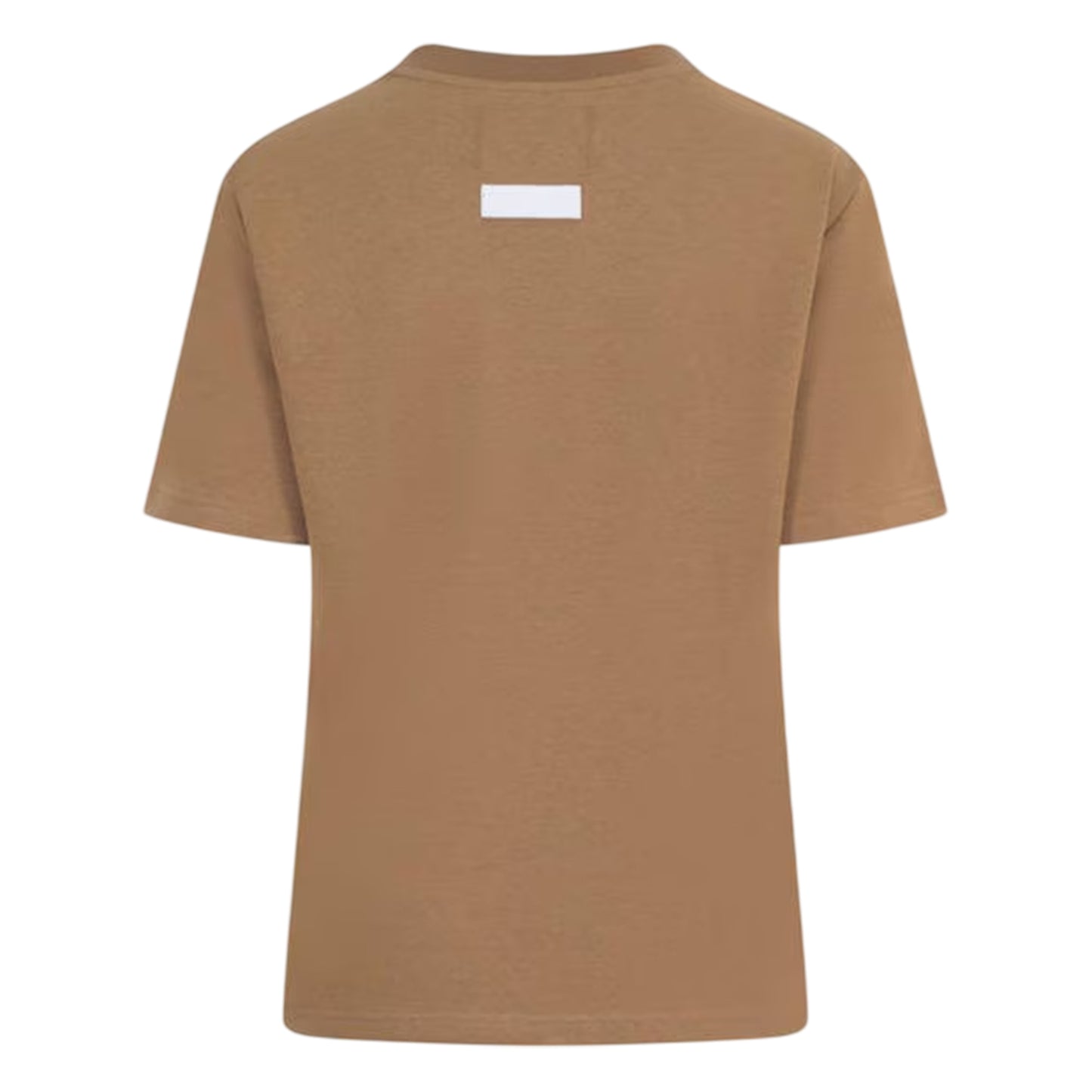 Mocha - Back - Blank Essentials Womens-Ladies Oversized Boyfriend T-Shirt