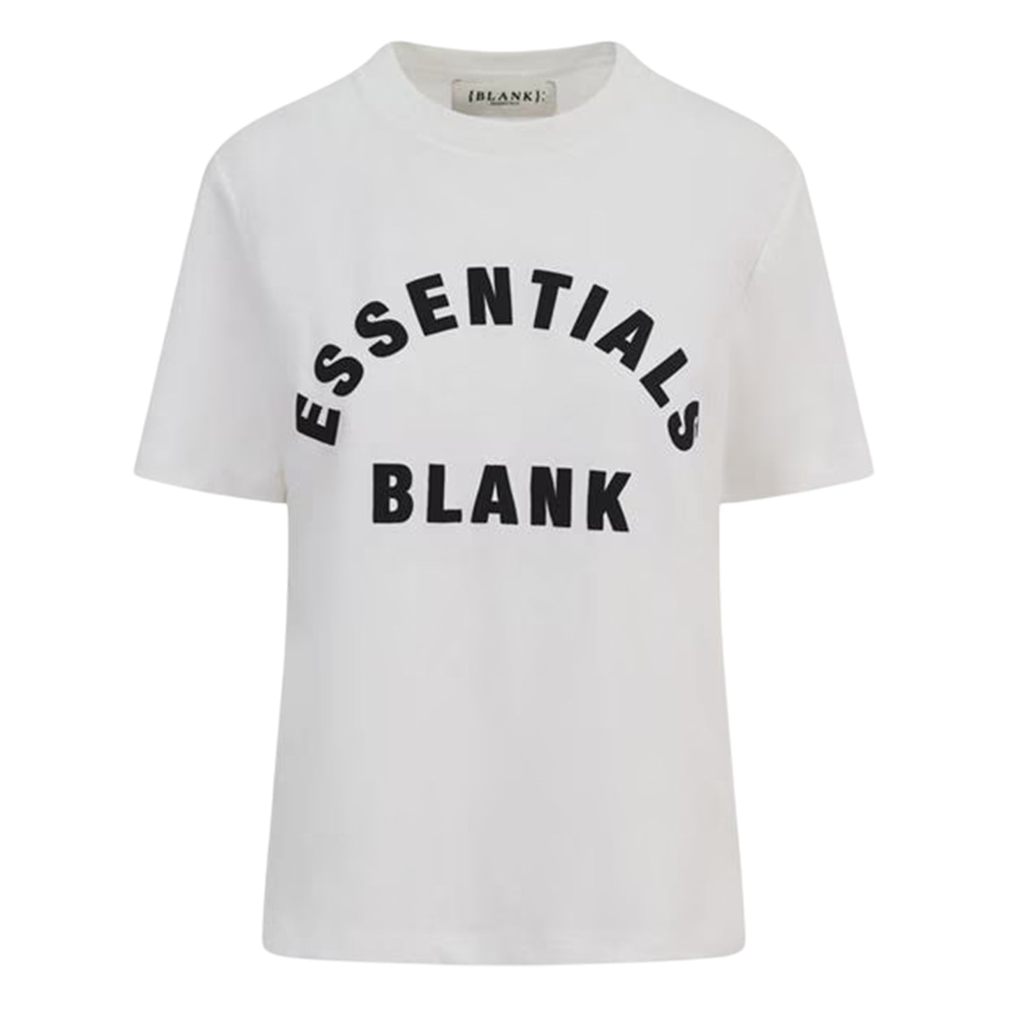 Off White - Front - Blank Essentials Womens-Ladies Oversized Boyfriend T-Shirt
