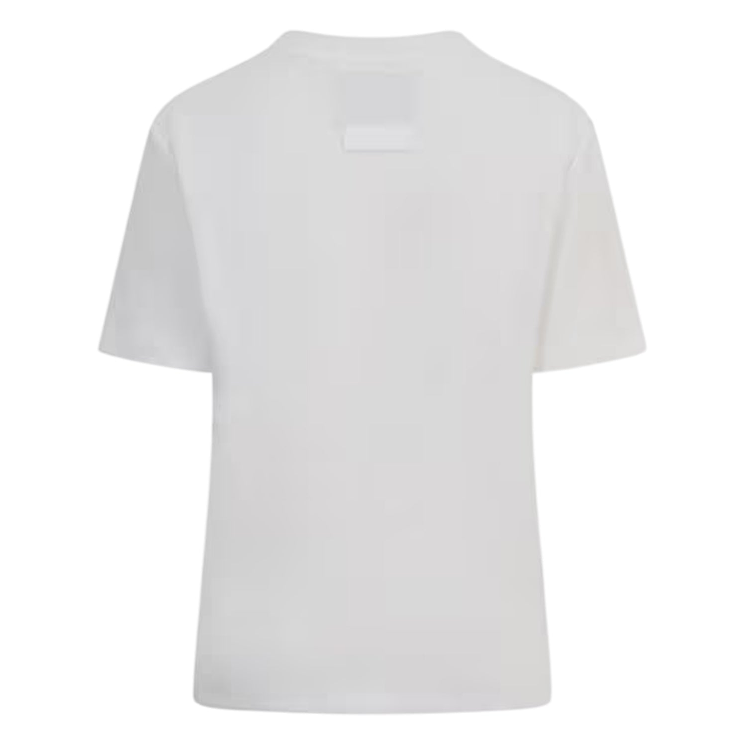 Off White - Back - Blank Essentials Womens-Ladies Oversized Boyfriend T-Shirt
