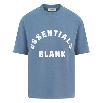 Orion Blue - Front - Blank Essentials Womens-Ladies Oversized Boyfriend T-Shirt