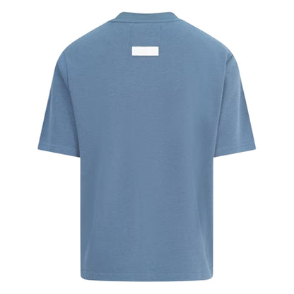 Orion Blue - Back - Blank Essentials Womens-Ladies Oversized Boyfriend T-Shirt