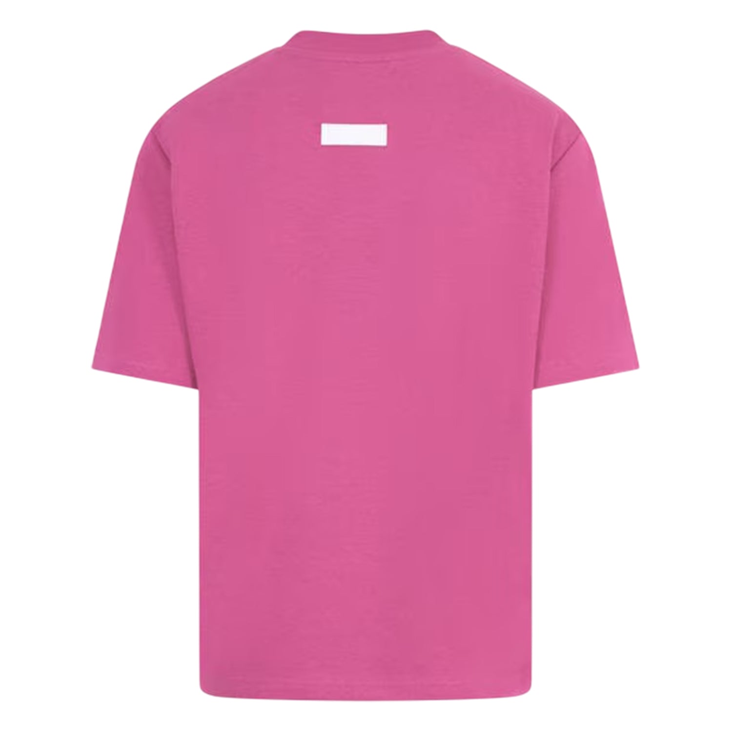 Pink - Back - Blank Essentials Womens-Ladies Oversized Boyfriend T-Shirt