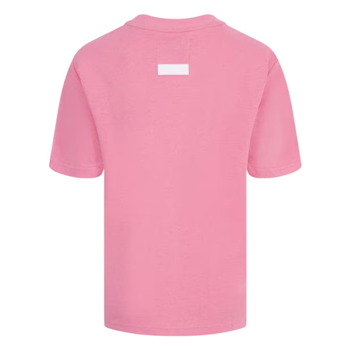 Pop Pink - Back - Blank Essentials Womens-Ladies Oversized Boyfriend T-Shirt