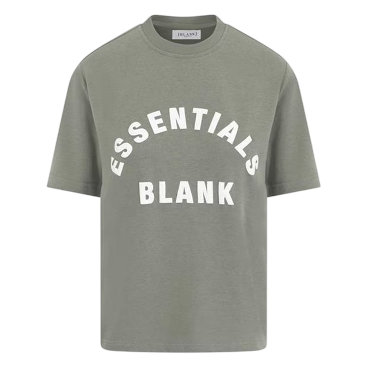 Sage - Front - Blank Essentials Womens-Ladies Oversized Boyfriend T-Shirt