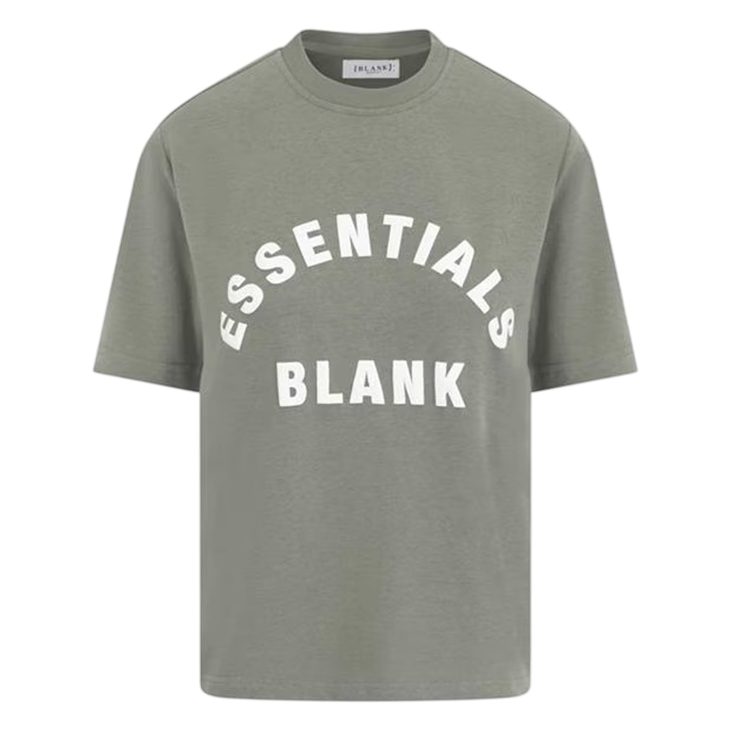 Sage - Front - Blank Essentials Womens-Ladies Oversized Boyfriend T-Shirt