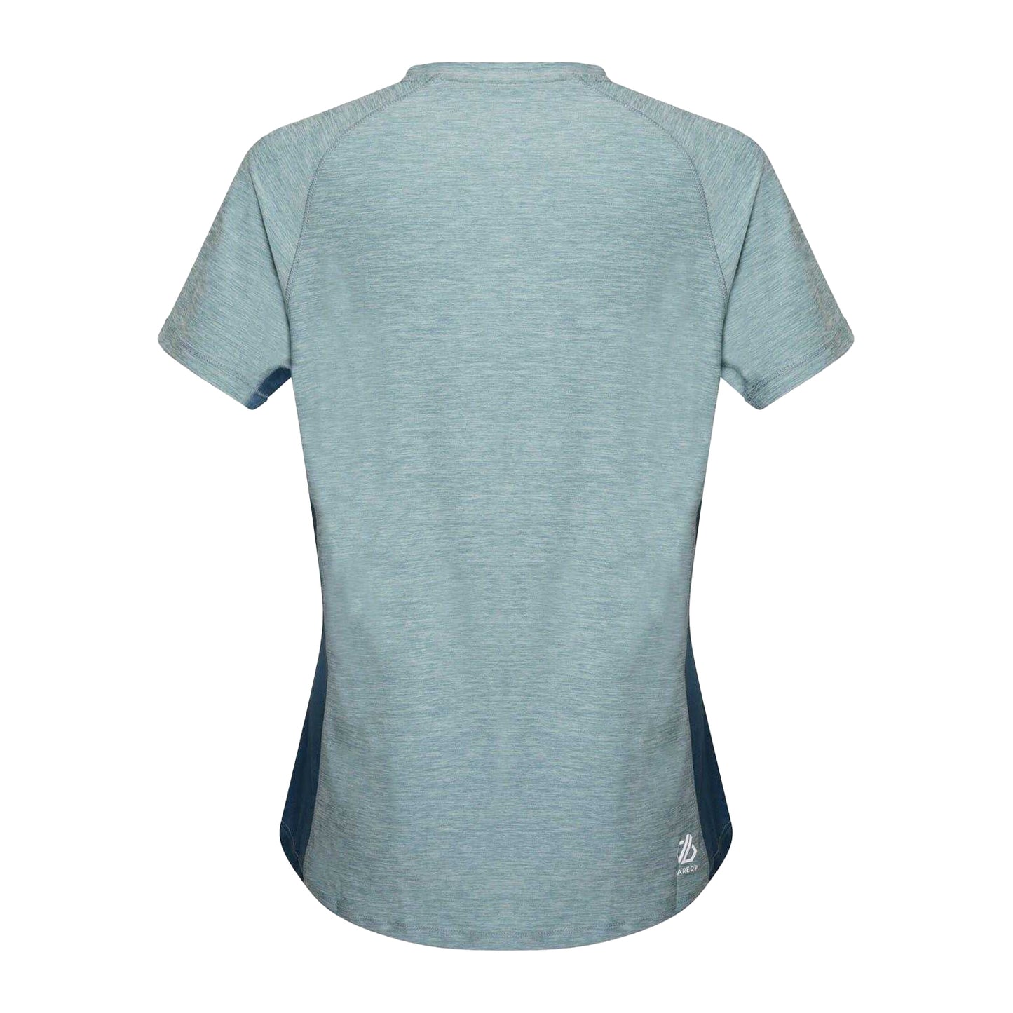 Cameo Green-Dragonfly Green Heather - Back - Dare 2B Womens-Ladies Outdare II Jersey