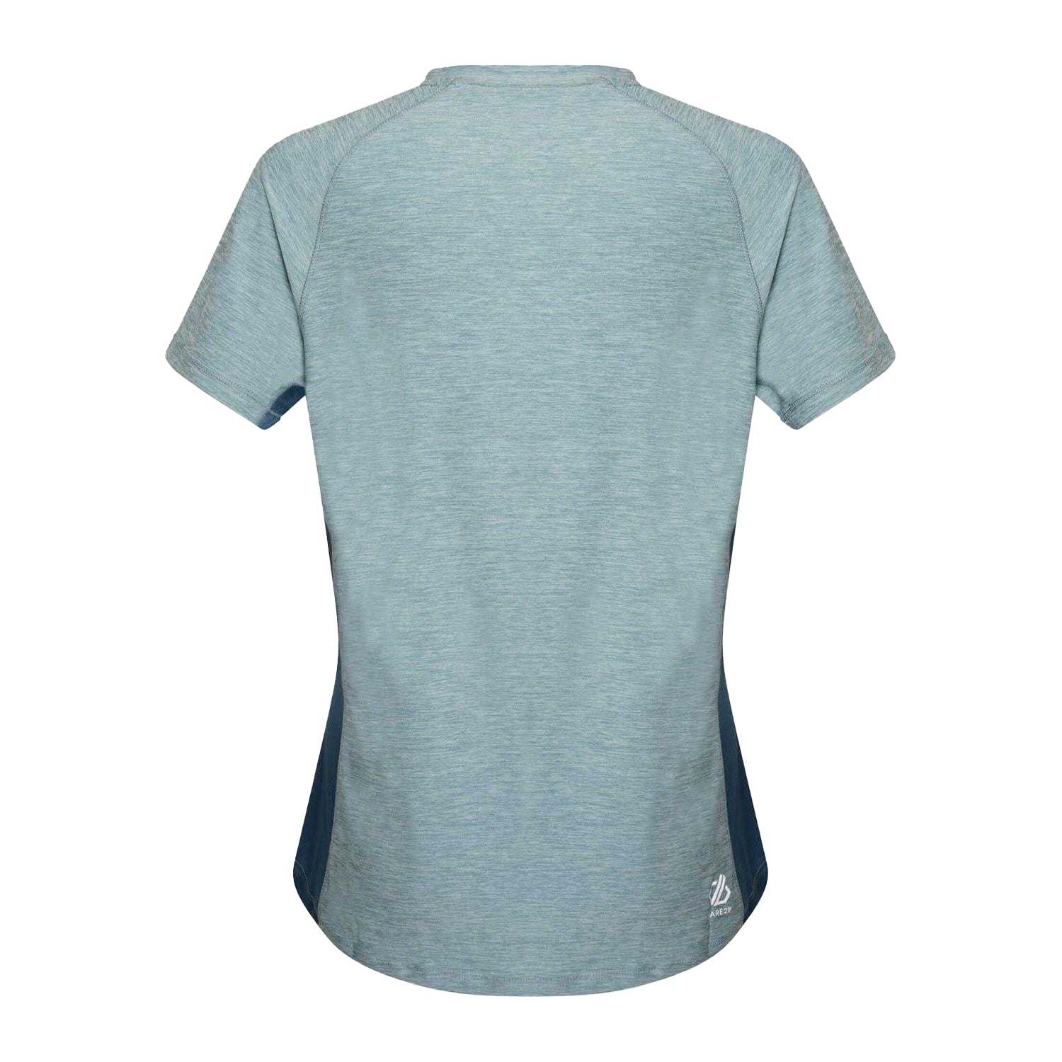 Cameo Green-Dragonfly Green Heather - Back - Dare 2B Womens-Ladies Outdare II Jersey