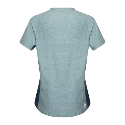Cameo Green-Dragonfly Green Heather - Back - Dare 2B Womens-Ladies Outdare II Jersey