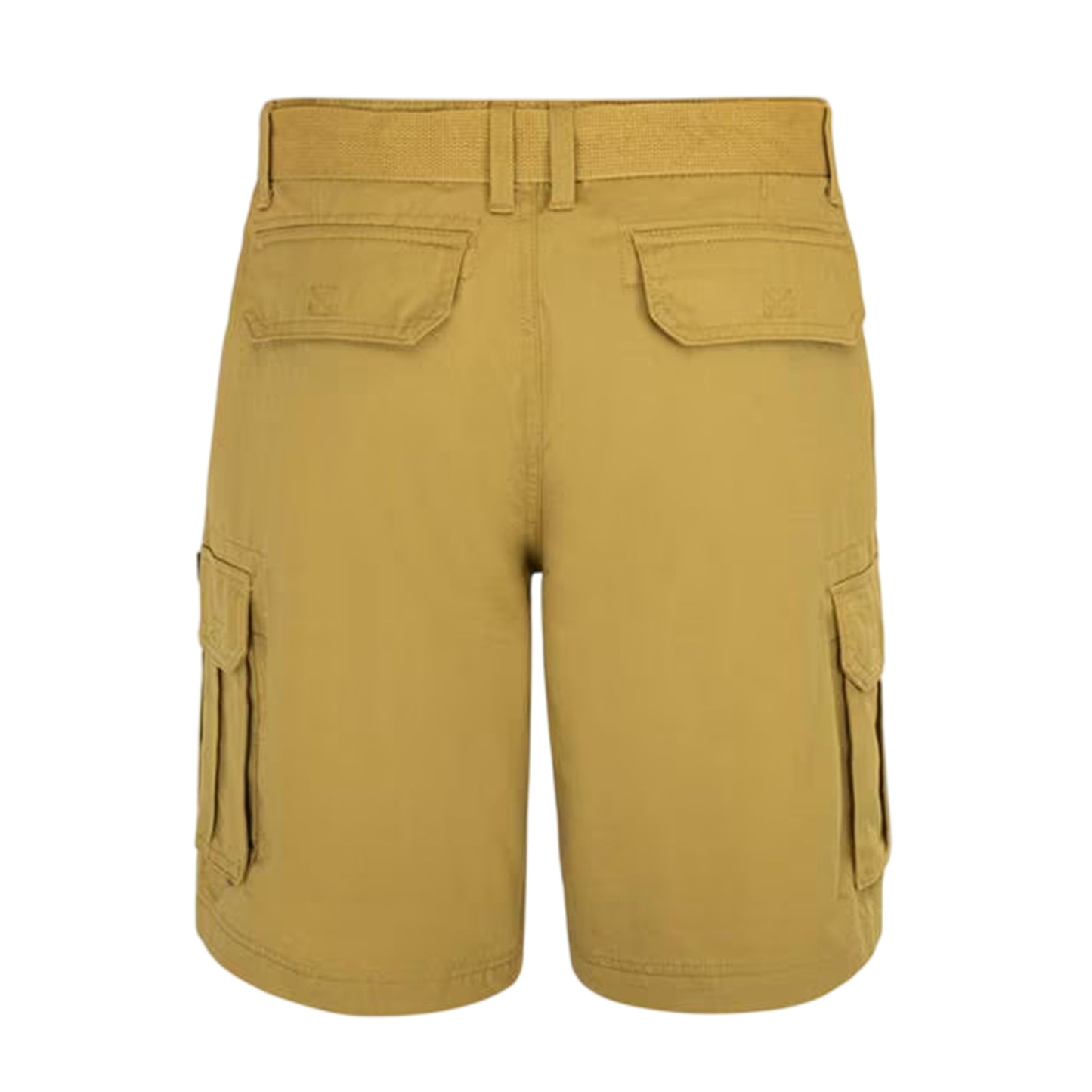 Brown - Back - SoulCal Mens Washed Cargo Shorts
