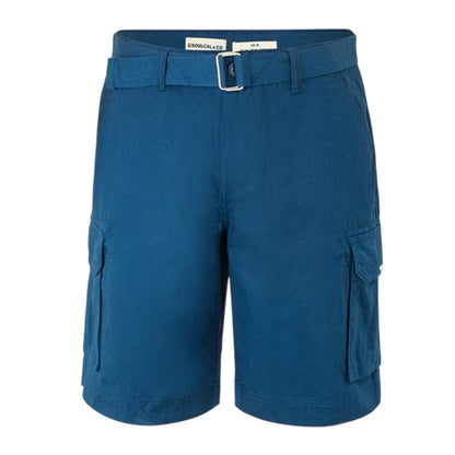 Navy - Front - SoulCal Mens Washed Cargo Shorts