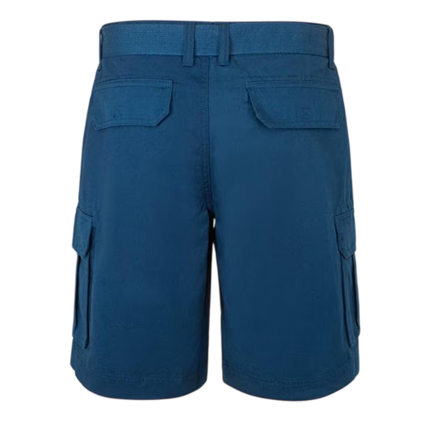 Navy - Back - SoulCal Mens Washed Cargo Shorts