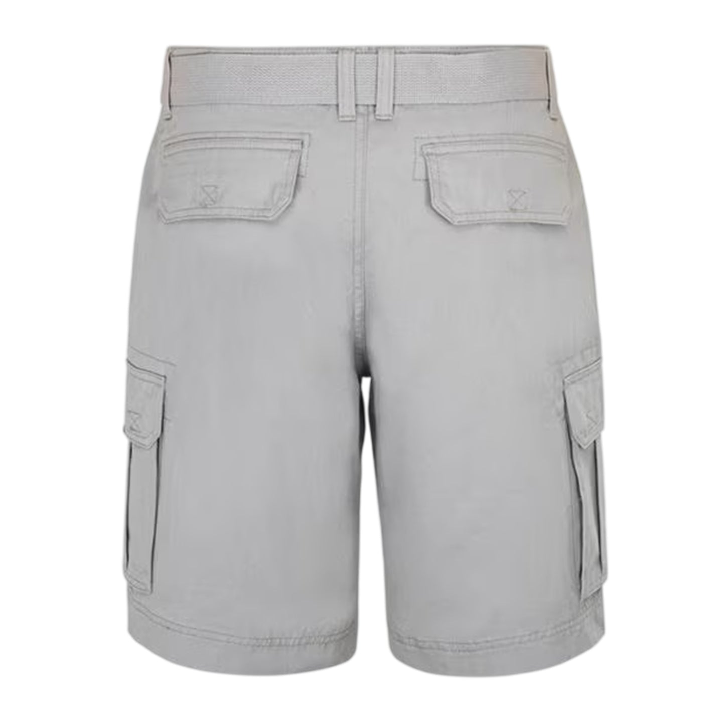 Silver - Back - SoulCal Mens Washed Cargo Shorts