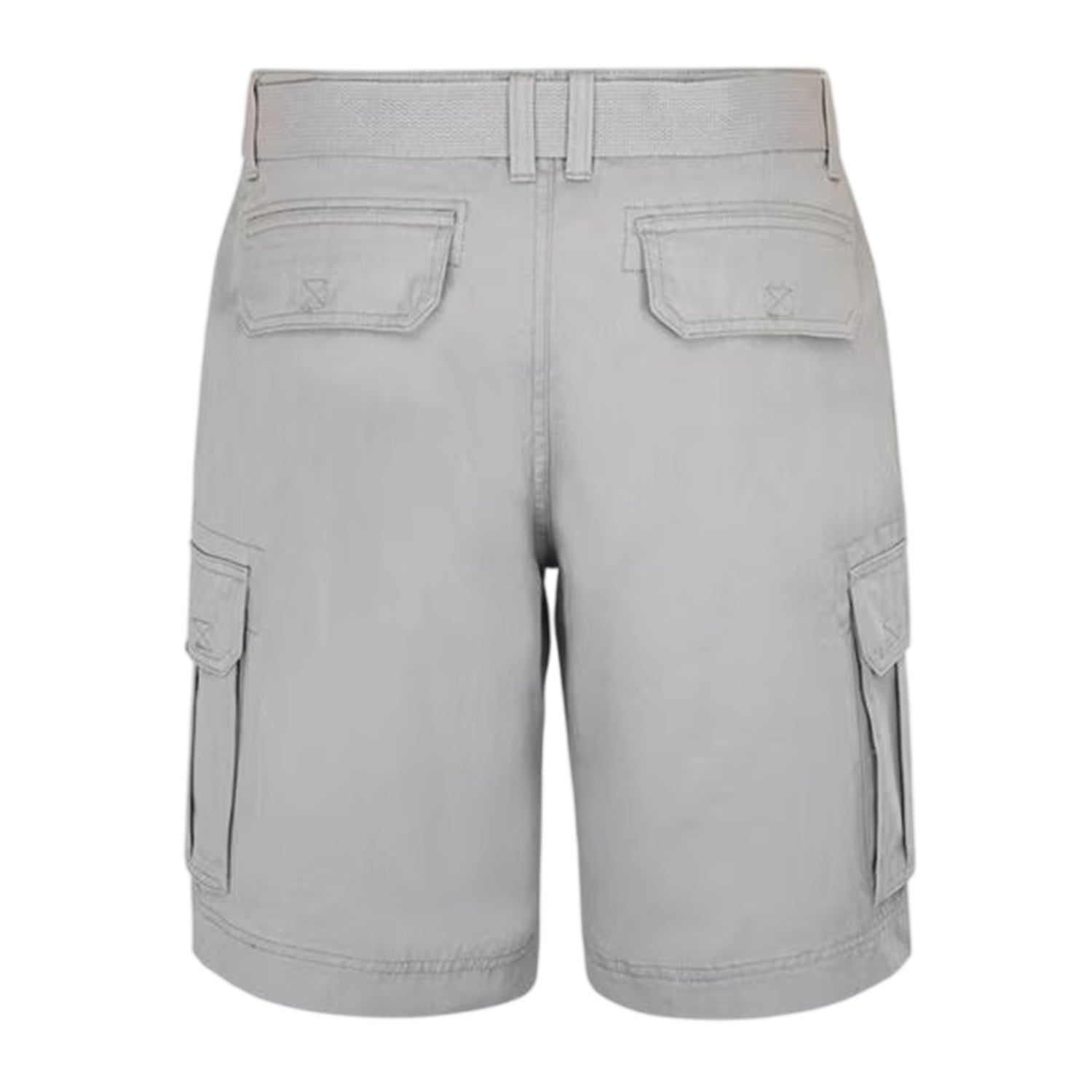 Silver - Back - SoulCal Mens Washed Cargo Shorts