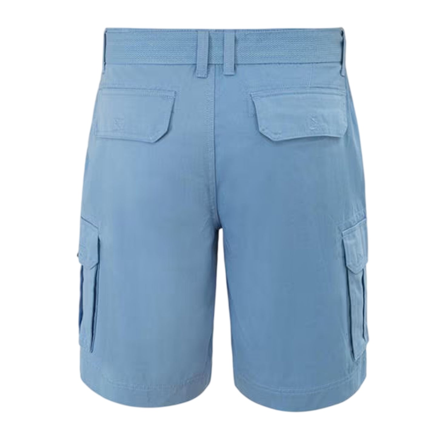 Blue - Back - SoulCal Mens Washed Cargo Shorts