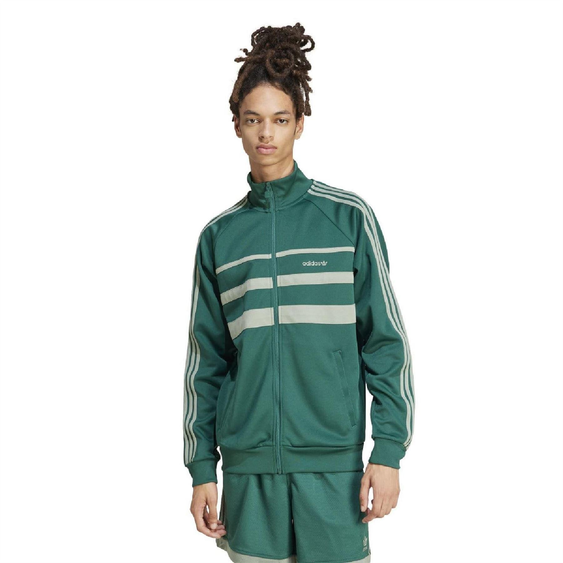 Green - Side - Adidas Mens Originals Track Top