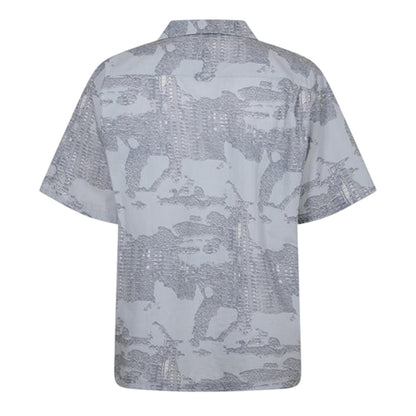 Grey - Back - Diesel Mens Frank Collared Shirt
