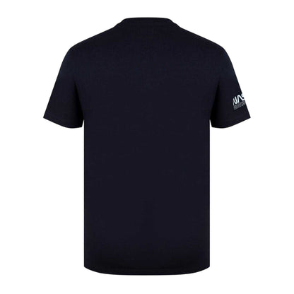 Black - Back - NASA Mens Patches Regular T-Shirt