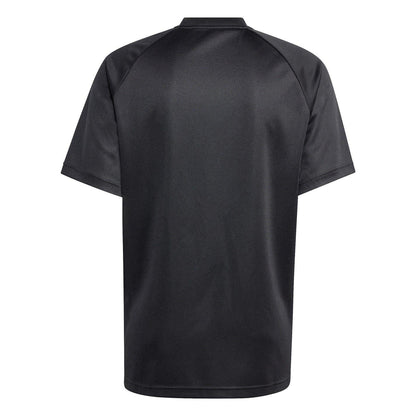 All Black - Back - Adidas Mens Black Ferns 2025 Crest Rugby Shirt