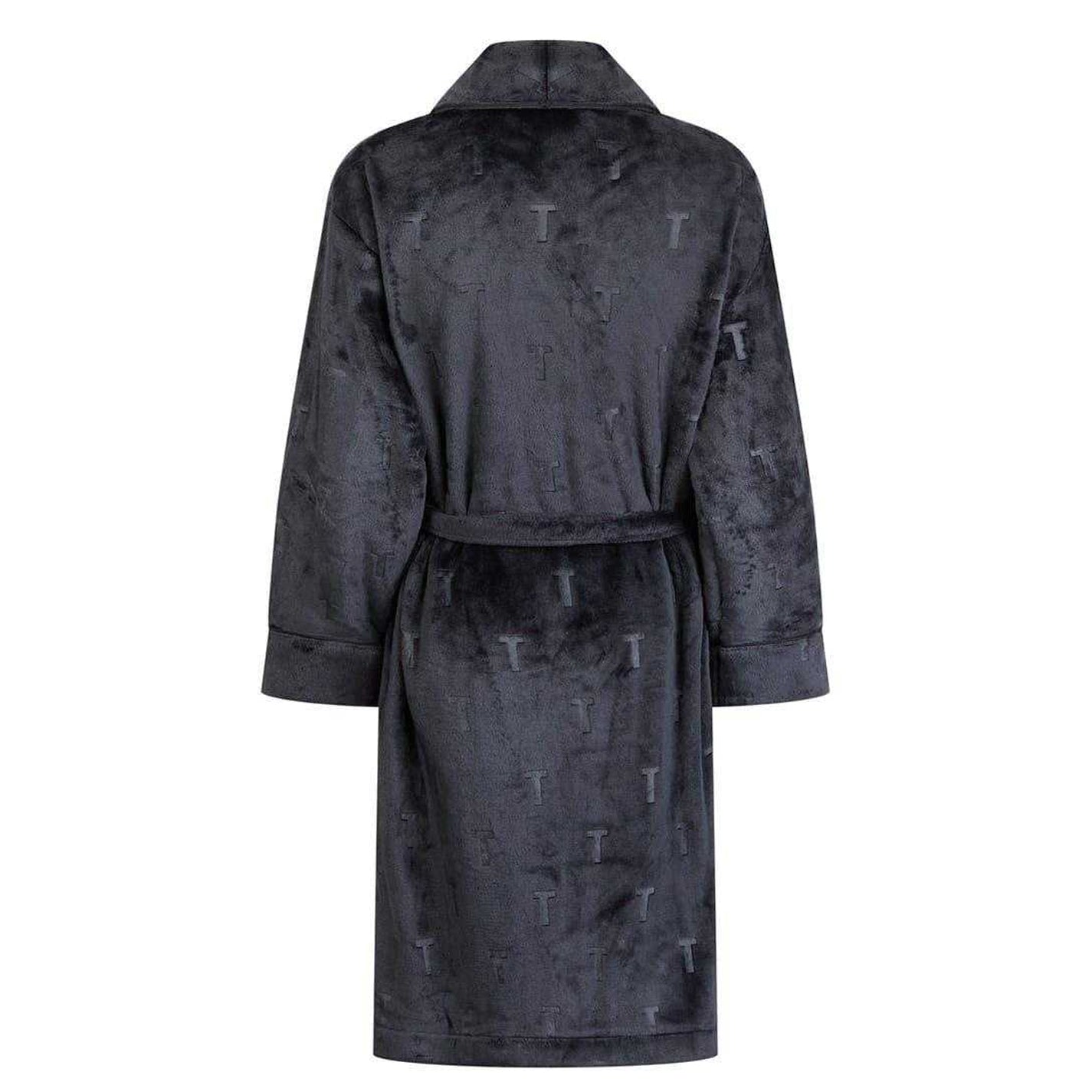 Midnight - Back - Ted Baker Womens-Ladies Verity Shawl Collar Robe