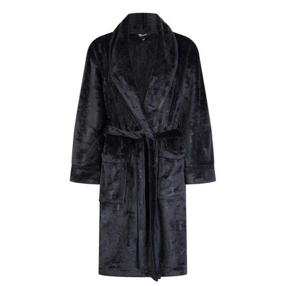 Midnight - Front - Ted Baker Womens-Ladies Verity Shawl Collar Robe