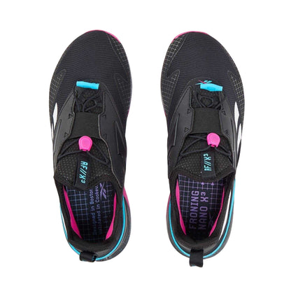 Black - Side - Reebok Unisex Adult Nano X3 Running Trainers