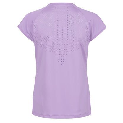 Pastel Lilac - Back - Regatta Womens-Ladies Luaza Solid T-Shirt