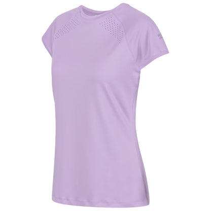 Pastel Lilac - Side - Regatta Womens-Ladies Luaza Solid T-Shirt