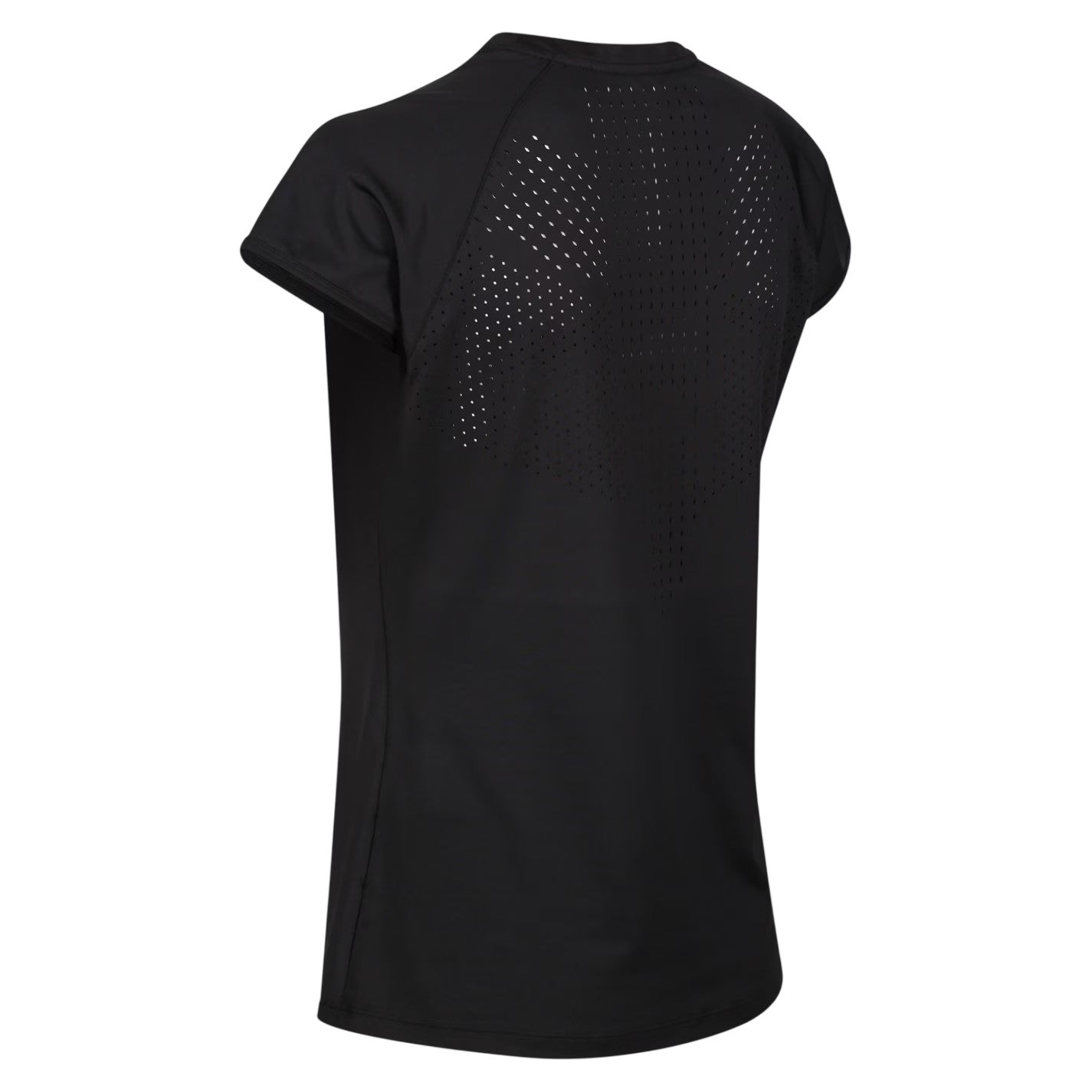 Black - Lifestyle - Regatta Womens-Ladies Luaza Solid T-Shirt