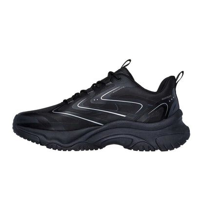 Black - Back - Skechers Womens-Ladies Moonhiker Trainers
