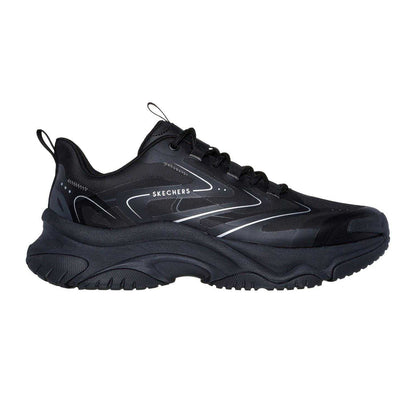 Black - Side - Skechers Womens-Ladies Moonhiker Trainers