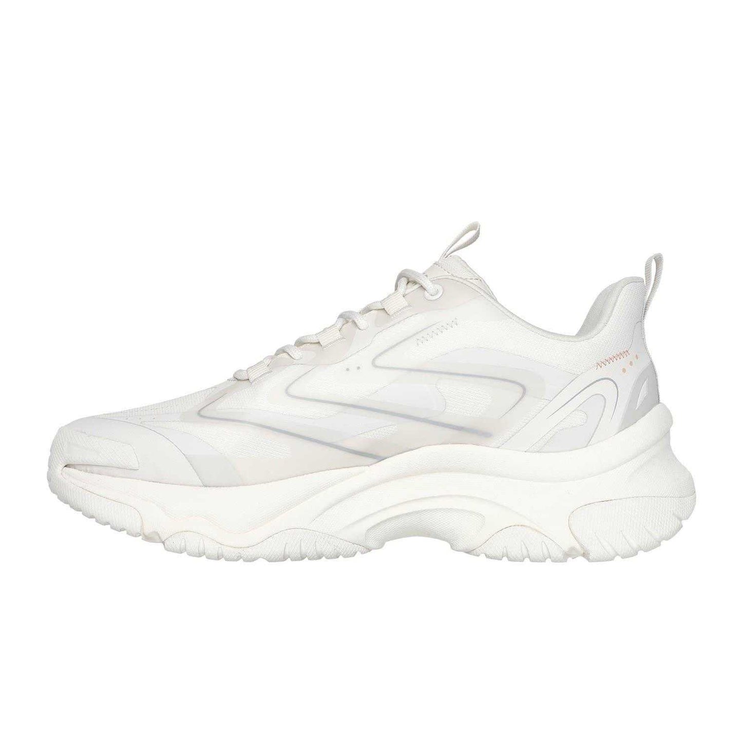 Off White - Back - Skechers Womens-Ladies Moonhiker Trainers