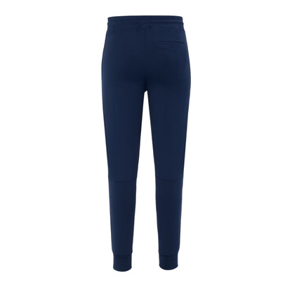 Navy - Back - Lonsdale Mens Tapered Jogging Bottoms