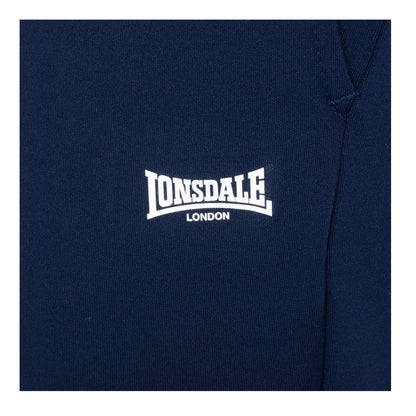 Navy - Lifestyle - Lonsdale Mens Tapered Jogging Bottoms