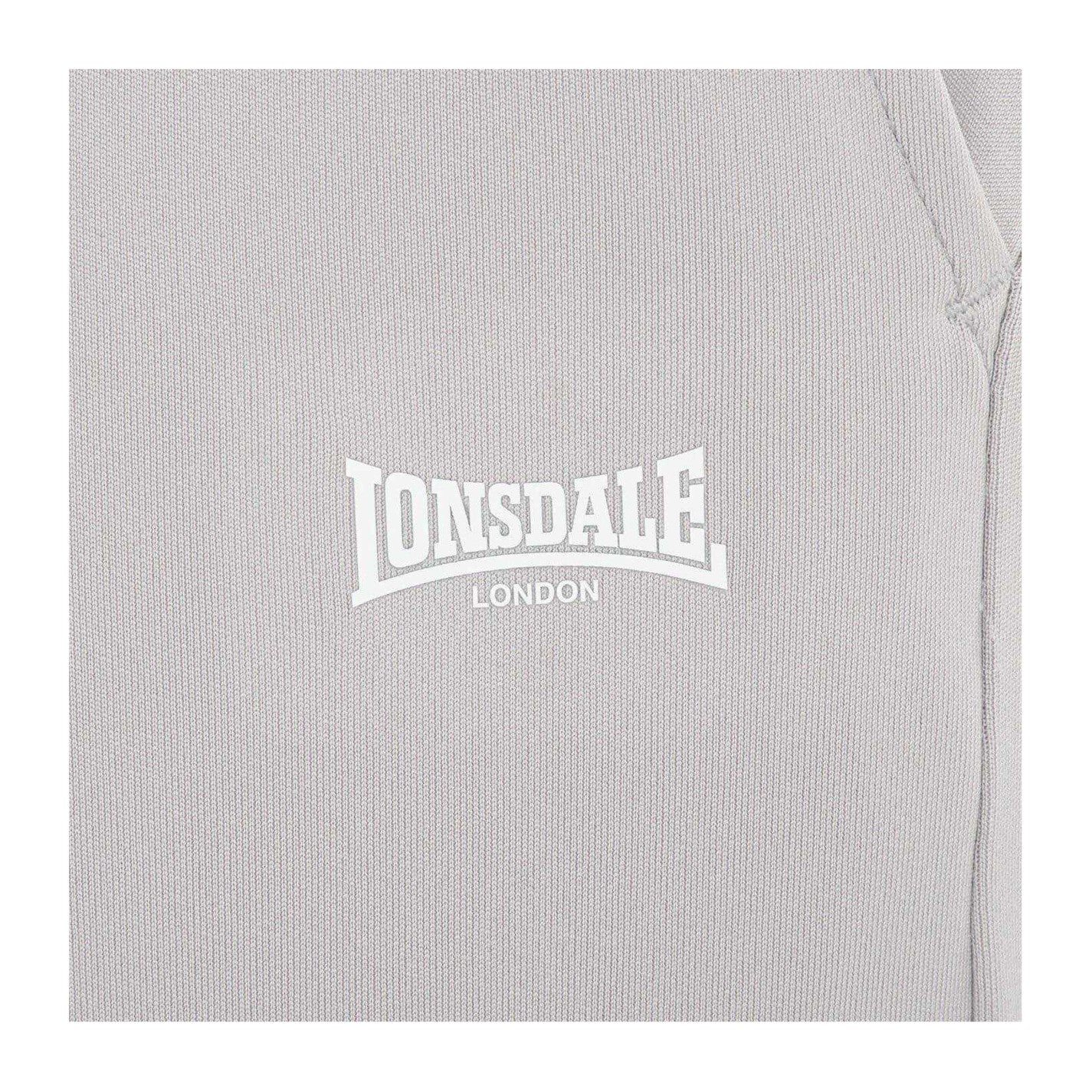 Grey - Lifestyle - Lonsdale Mens Tapered Jogging Bottoms