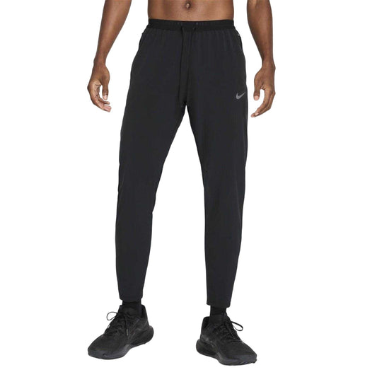 Black-Reflective Black - Front - Nike Mens Dri-FIT Running Tights