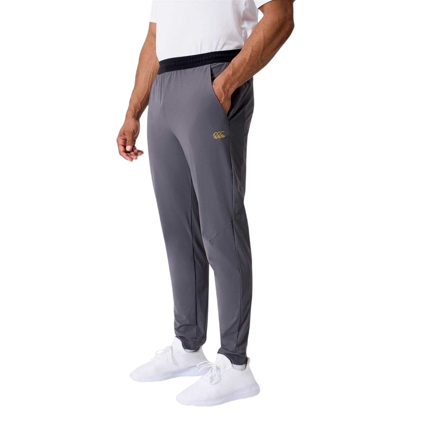 Black - Side - Canterbury Mens Everest Tracksuit Bottoms