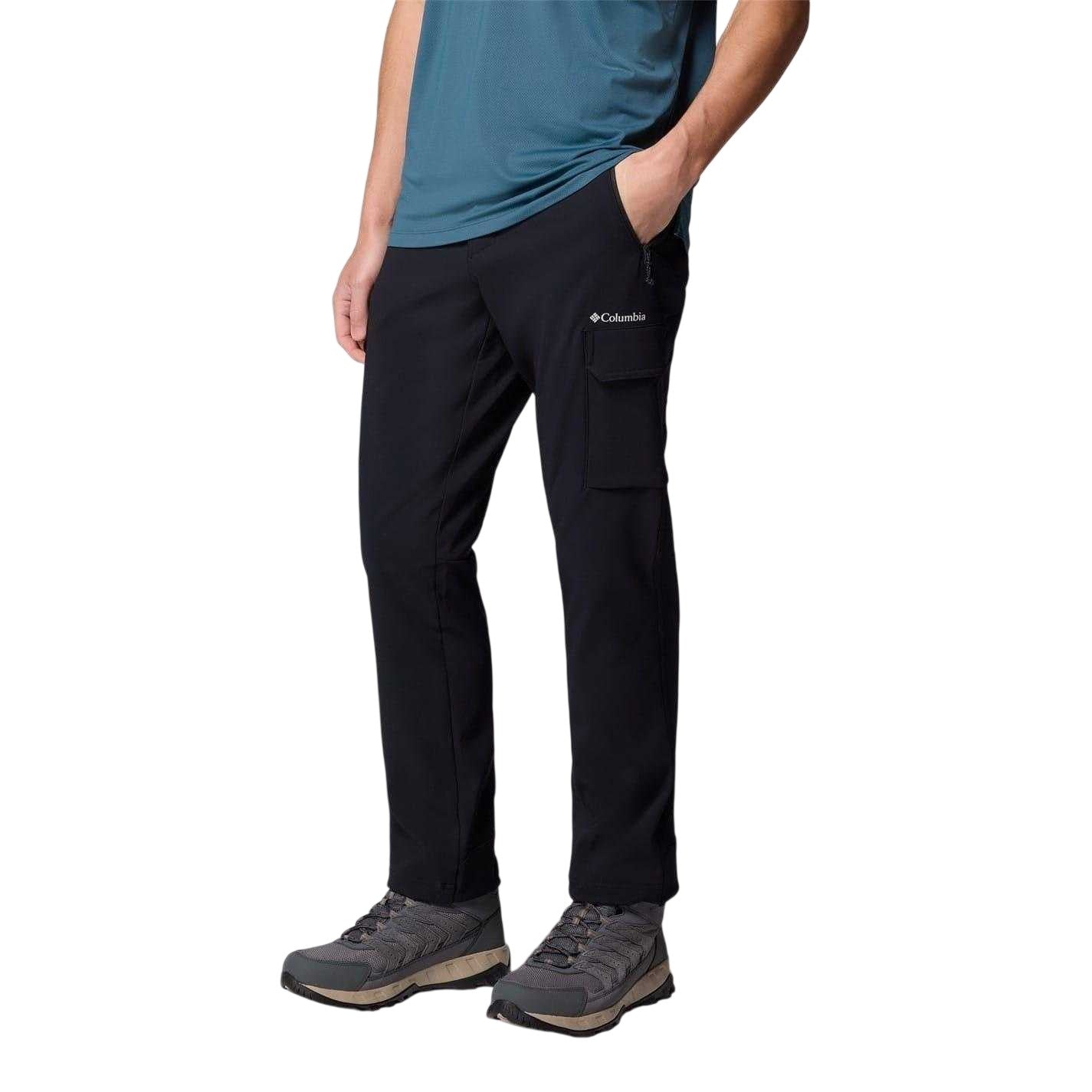 Black - Lifestyle - Columbia Mens Regular Cargo Trousers
