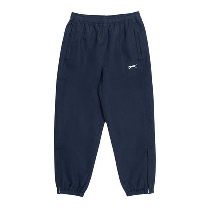 Navy - Front - Slazenger Boys Woven Jogging Bottoms