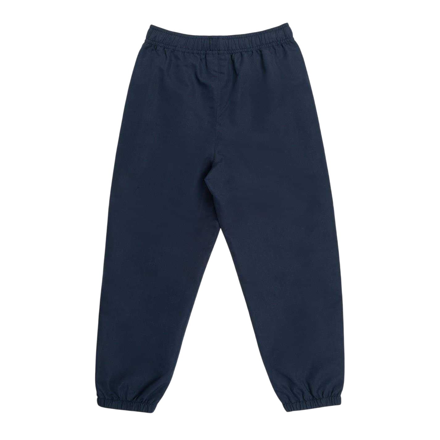Navy - Back - Slazenger Boys Woven Jogging Bottoms