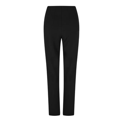 Black - Back - Vila Womens-Ladies Vivarone Straight Leg Slim Trousers