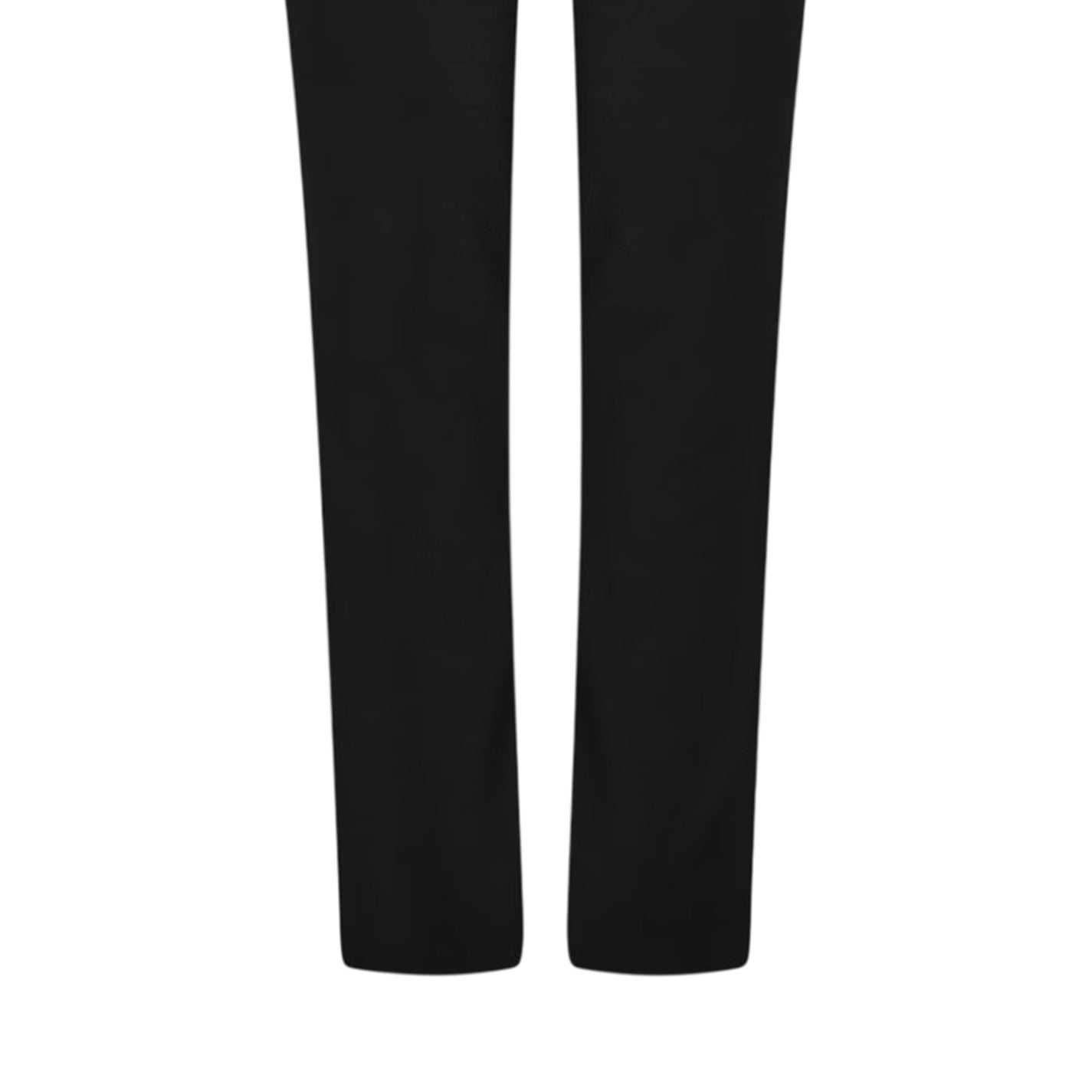 Black - Side - Vila Womens-Ladies Vivarone Straight Leg Slim Trousers