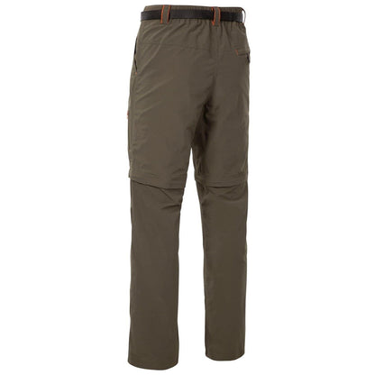 Olive - Back - Trespass Mens Cargo Trousers