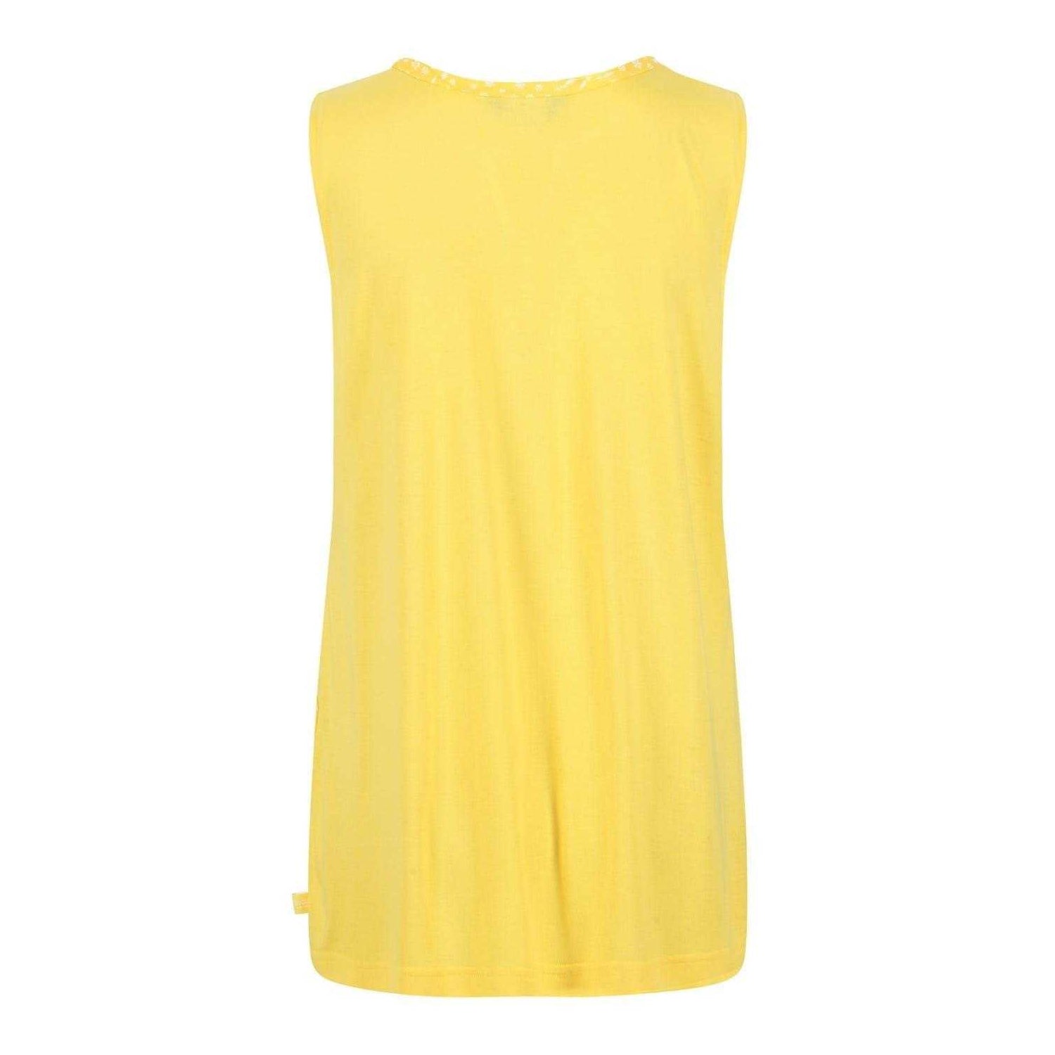 Maize Yellow - Back - Regatta Womens-Ladies Janessa Patterned Sleeveless T-Shirt