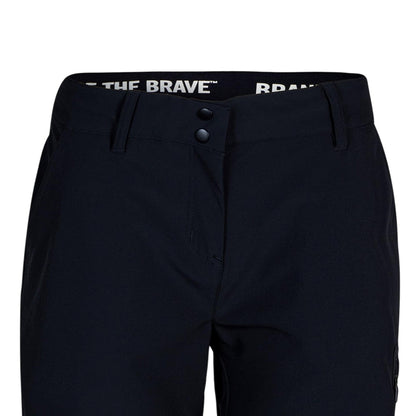 Black - Side - Five Ten Womens-Ladies Logo Shorts