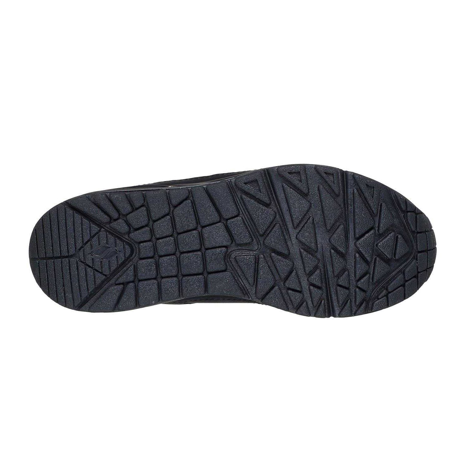 Black - Lifestyle - Skechers Childrens-Kids Monochrome Trainers
