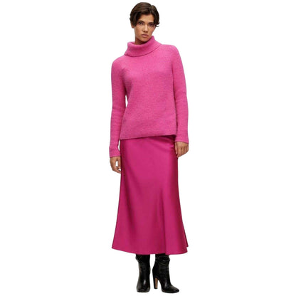 Bright Pink - Pack Shot - Boss Womens-Ladies Vinarea Plain Bodycon Tube Skirt