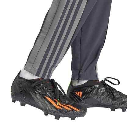 Carbon - Lifestyle - Adidas Womens-Ladies Juventus FC Tapered Tracksuit Bottoms
