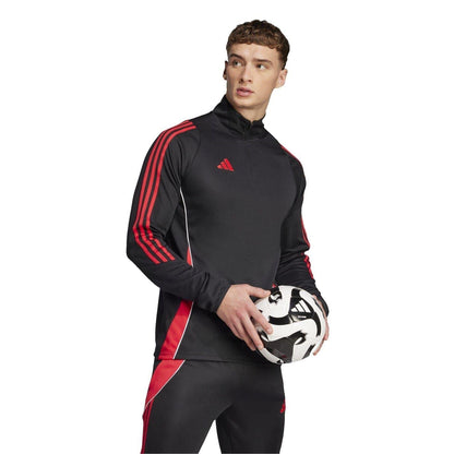 Black - Pack Shot - Adidas Mens Tiro 24 Top